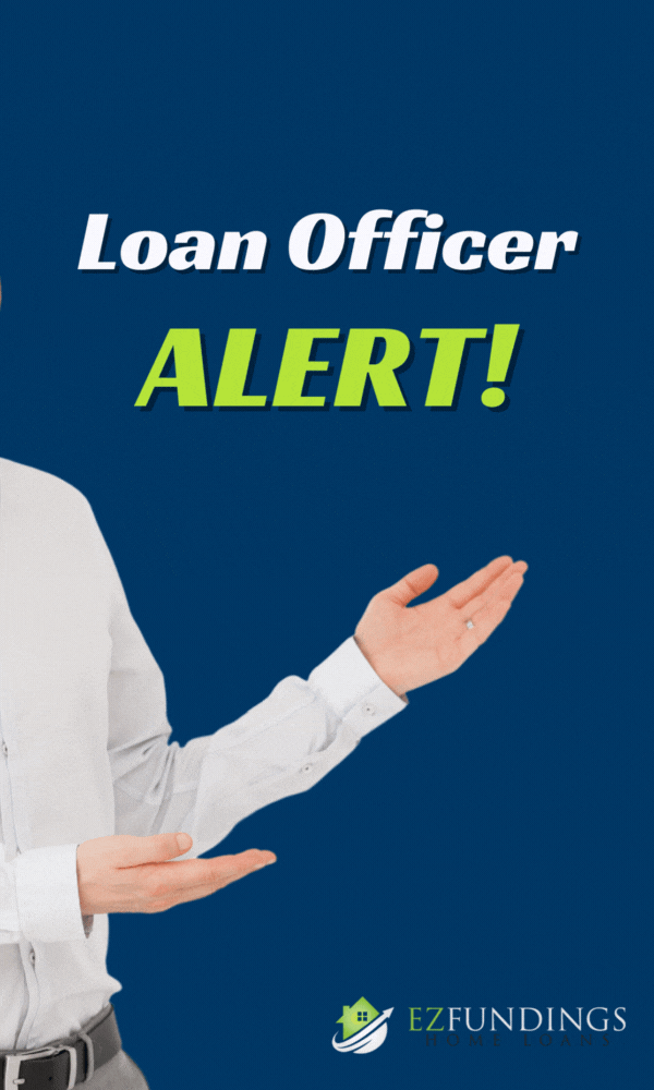 A Loan Officer alert reminder.