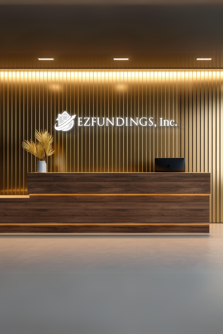 EZ Fundings, Inc. mock-up Lobby.